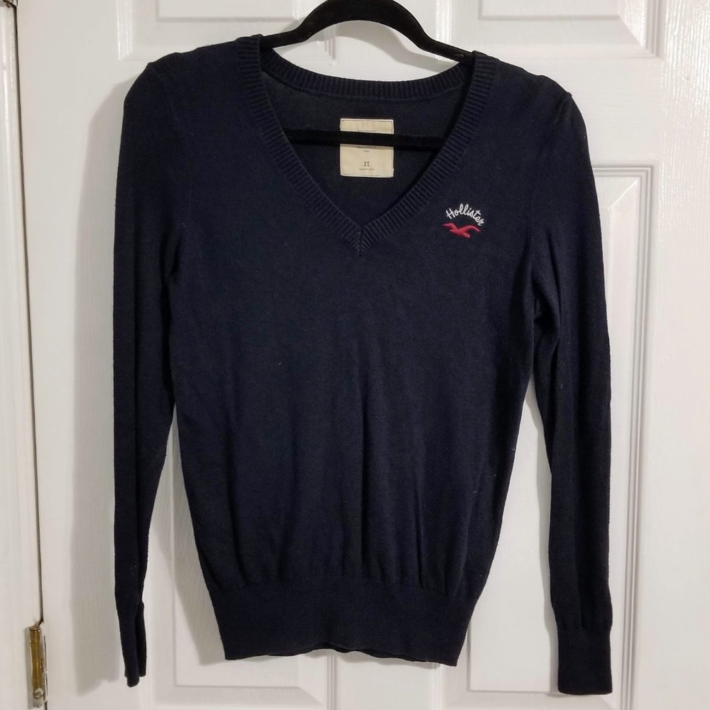 Navy Blue Sweater Top - 2 For $25
